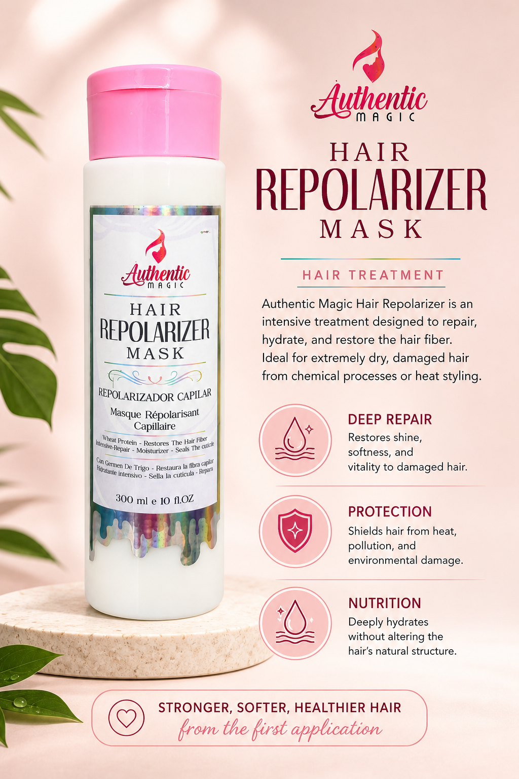 Hair Repolarizer Mask – Authentic Beauty DG